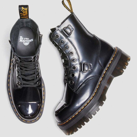 Dr. Martens Alt Jadon Leather Boots - Picture 3 of 8